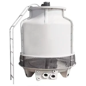 10 Ton 15 Ton 20 Ton 50 Ton Industrial Fiberglass FRP GRP Counter Flow Cooling Tower Price Round FRP Cooling Tower