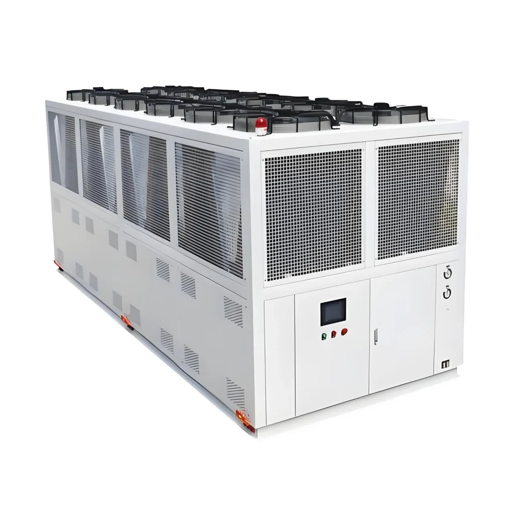Air Cooled Chiller Screw Type 200HP Refrigeration Equipment Industrial Air Cooled Water Chiller 40 Ton Chiller Price