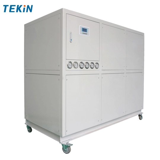 Water Cooled Chiller 30HP Water Chiller System Industrial Water Cooled Water Cooling Screw Chiller Chilling Equipment For Hvac System