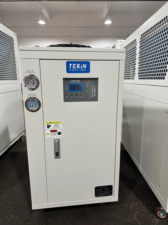 Air Cooled Chiller 3HP 3Ton Hot Selling Injection Extruder Blowing Machine Use Chiller Tekin Cooling New Air Cooled Water Cooler For Industrial Factory