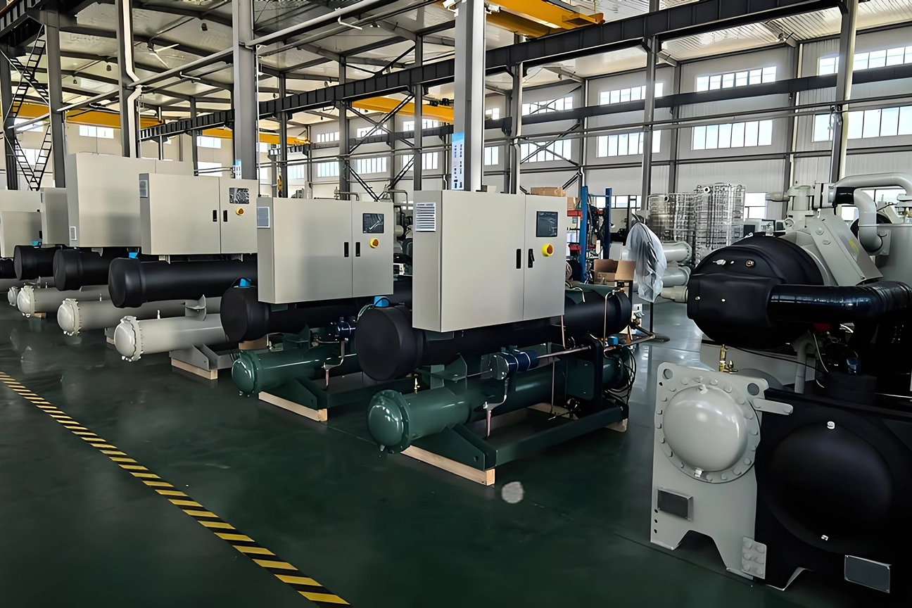 A corner of the production line