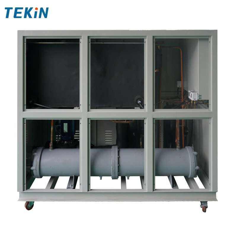 Industrial 40HP 30HP 25HP 20HP 15HP 10HP 5HP water Cooled chiller System For Mold Injection Machine Water Cooled Chiller 40HP With Water Tank Coil
