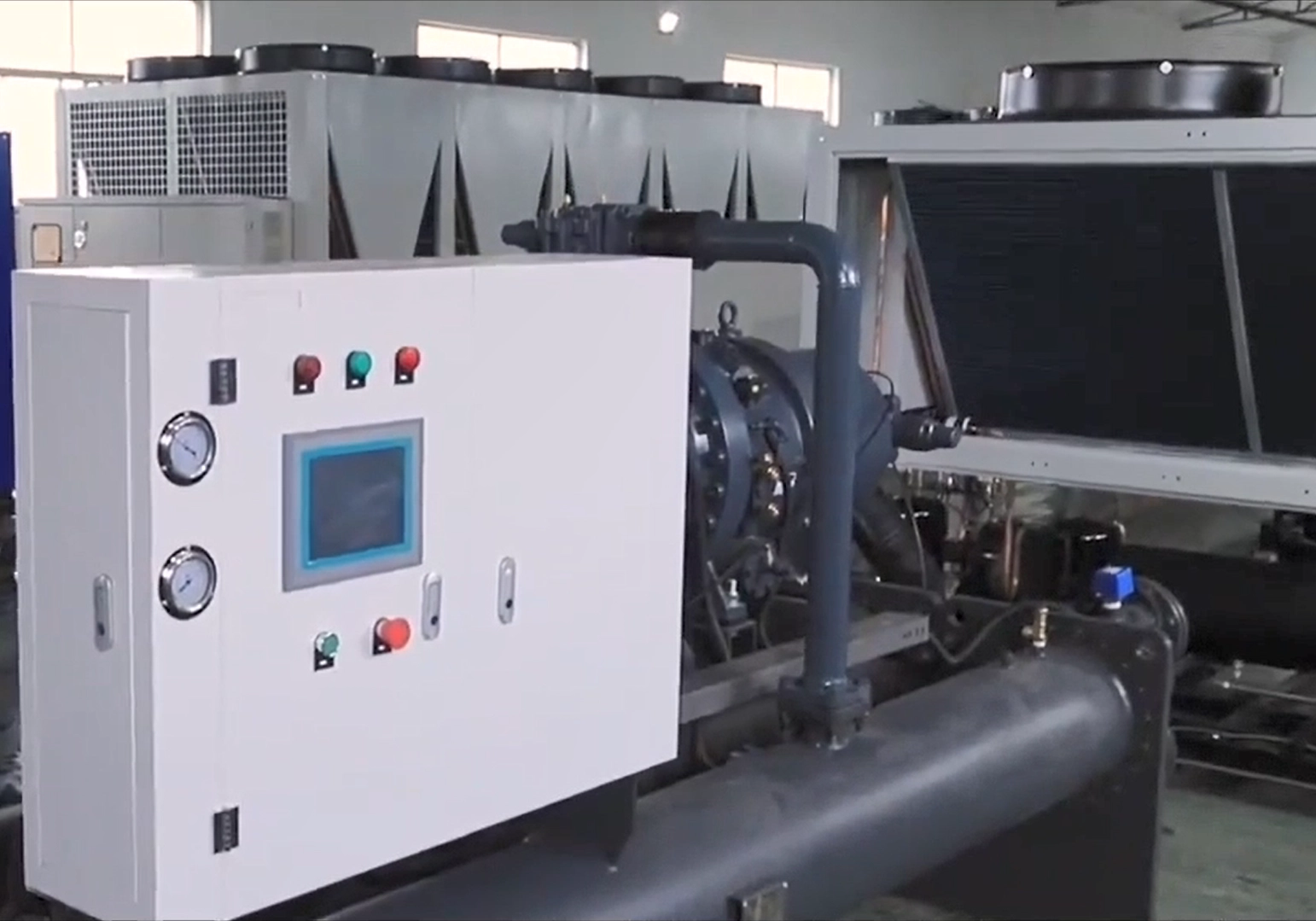 Water Cooled Chiller 500KW Industrial Water Cooled Flooded Screw Water Cooled Chiller Chilling Equipment Water Cooling System