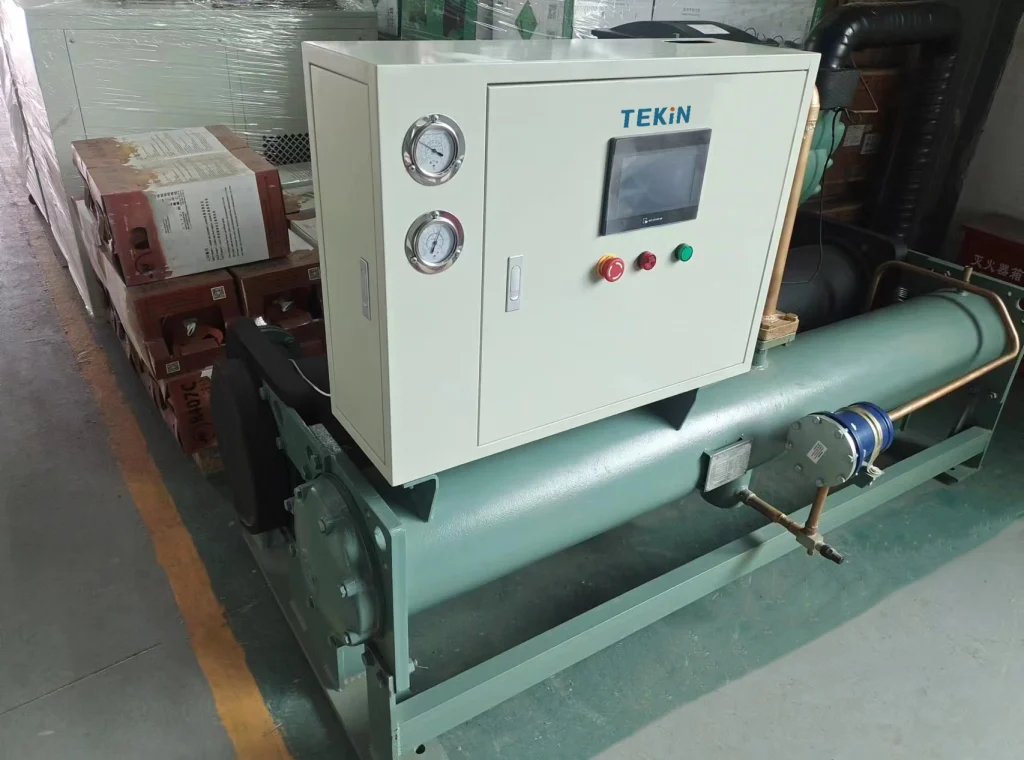 Bitzer Brand Compressor 240HP Water Cooled Screw Chiller For High-Capacity Chemical industrial