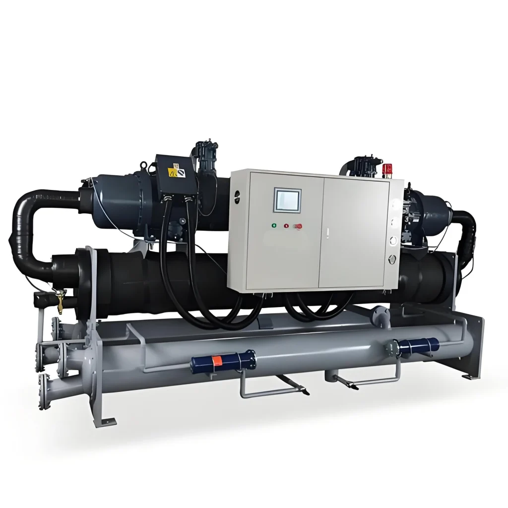 Water Cooled Chiller 500KW Industrial Water Cooled Flooded Screw Water Cooled Chiller Chilling Equipment Water Cooling System